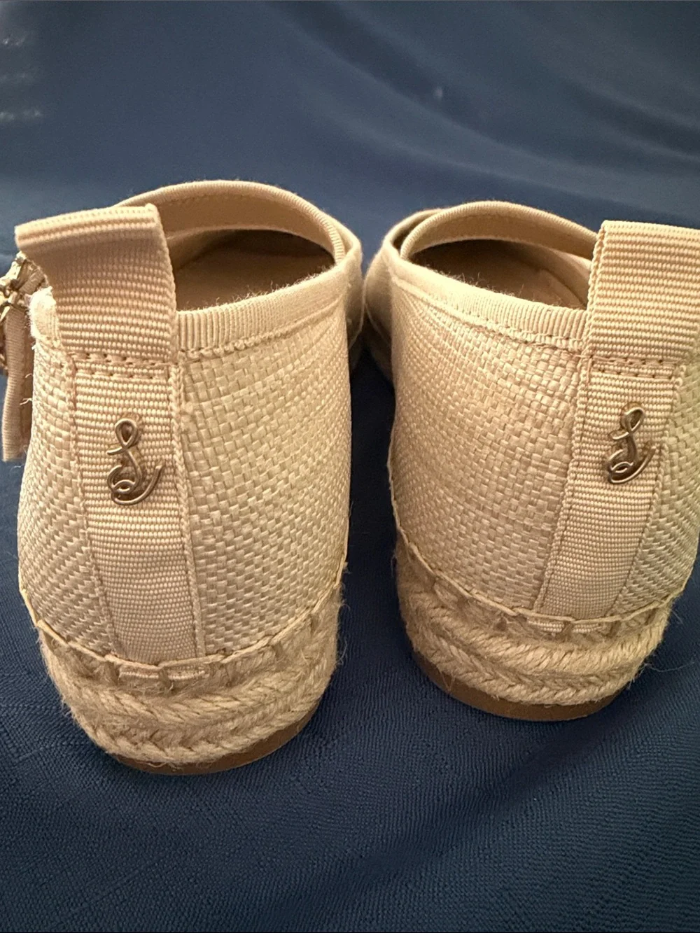 Sam Edelman beige canvas